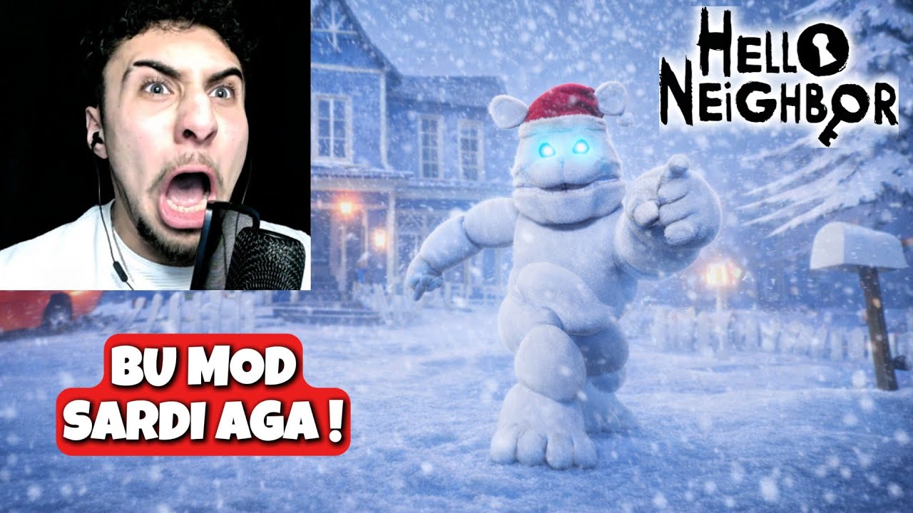 ELİN BUZ GİBİ G*TÜN KARPUZ GİBİ ! HELLO NEİGHBOR KAR MOD