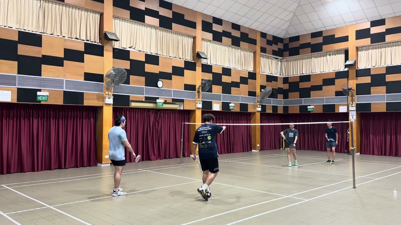 Badminton - Yen/Paul VS Aug/Rayson