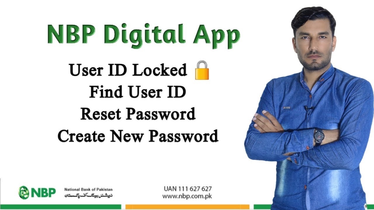 How to unlock User ID on NBP Digital App | Technical Gadi