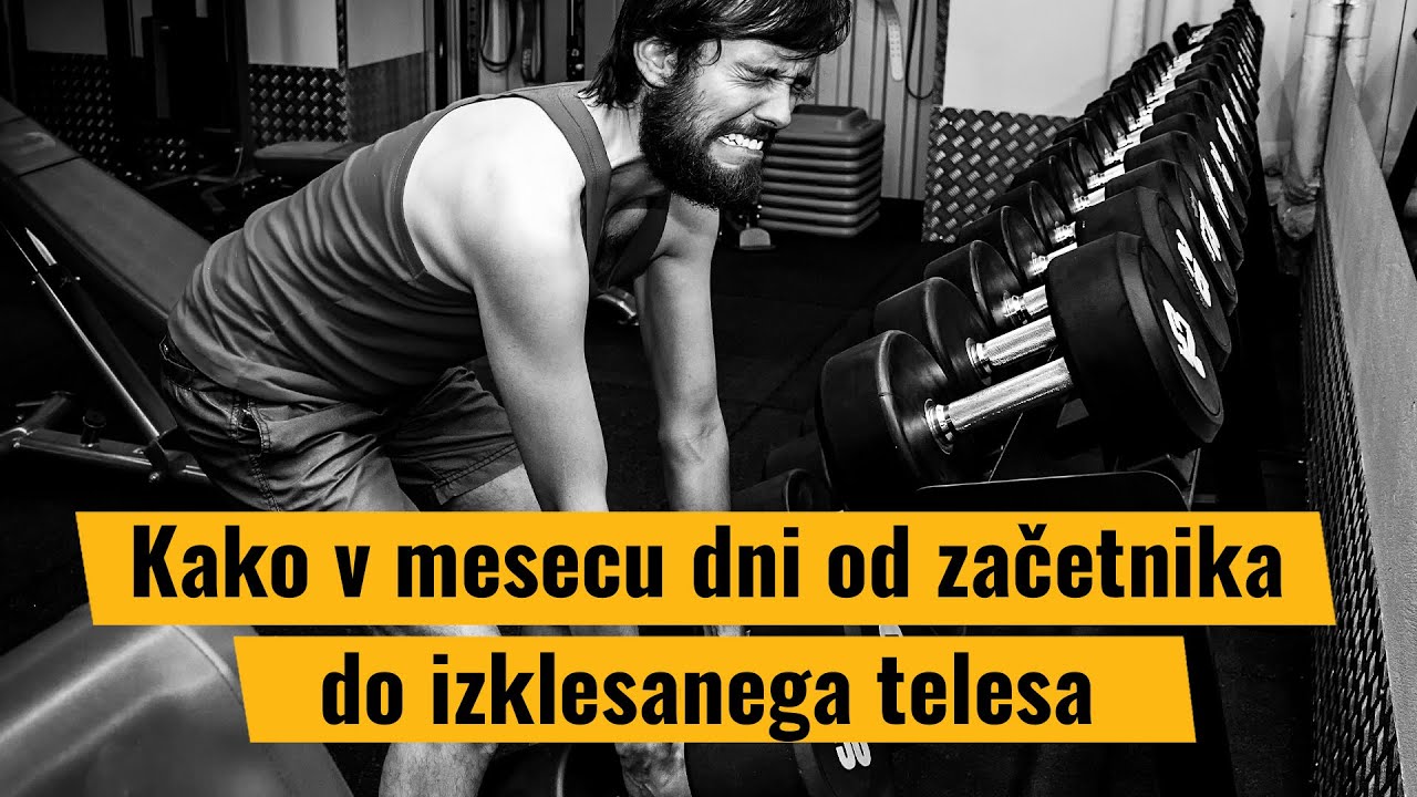 Andrej Pavličevič in Andrej Milutinovič o pridobivanju mišic za začetnike