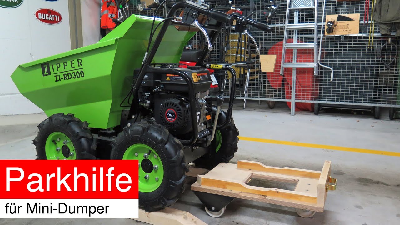 Parkhilfe für Mini Dumper / Parking aid for Mini Dumper