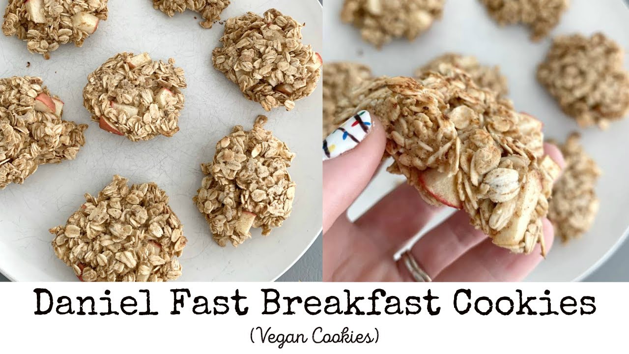 Daniel Fast: Vegan Breakfast Cookies