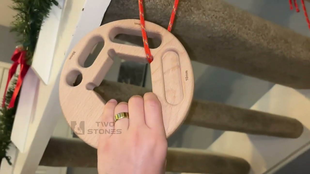 Portable #hangboard for #rock #climbingtraining, #boulderingtraining hang board