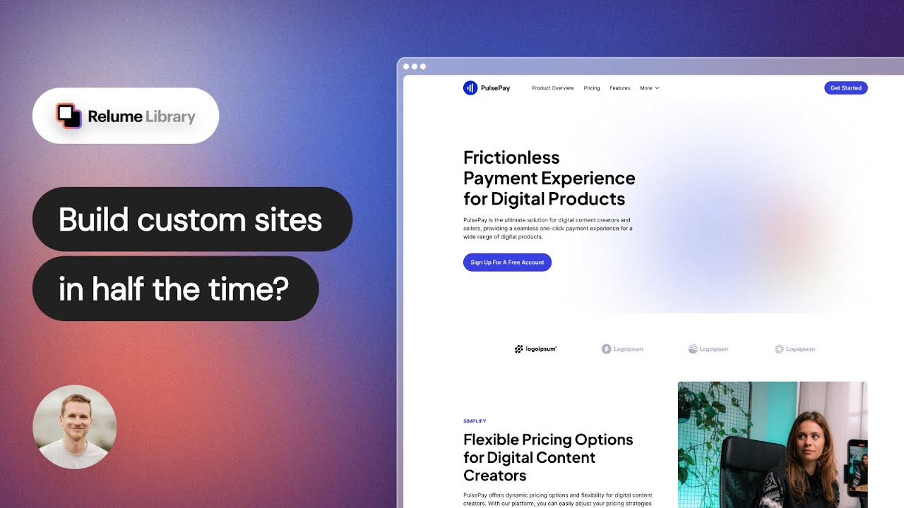 Relume's AI Site Builder helps you build high-end, custom websites FAST