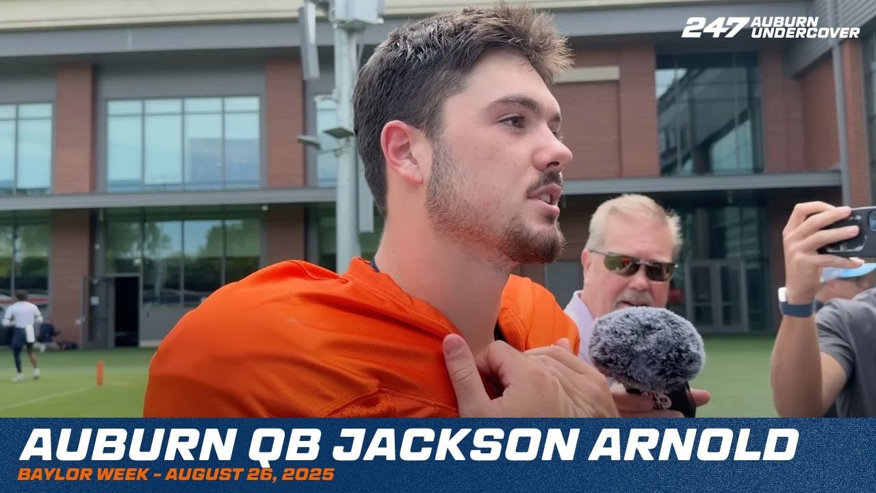 Auburn QB Jackson Arnold | Baylor Week
