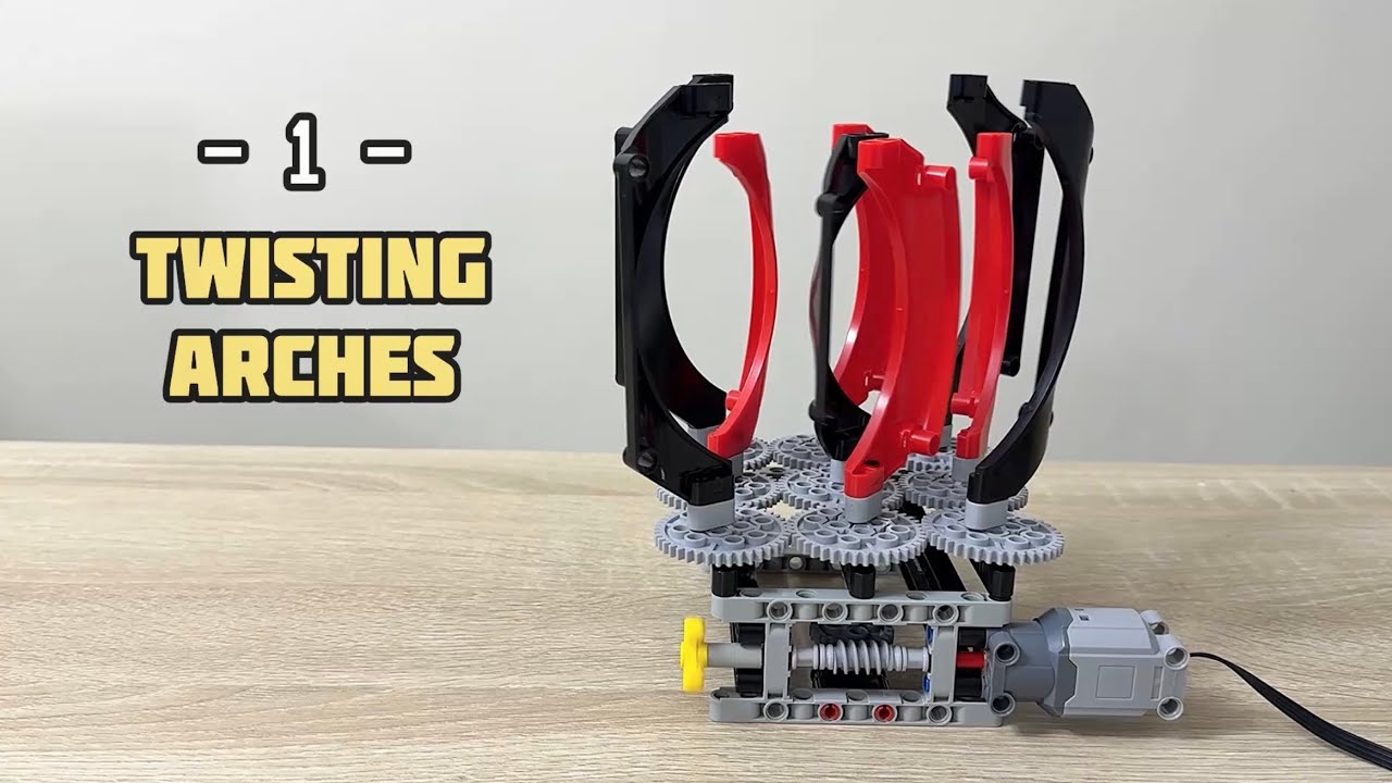 Relaxing to Watch LEGO Kinetic Sculptures!