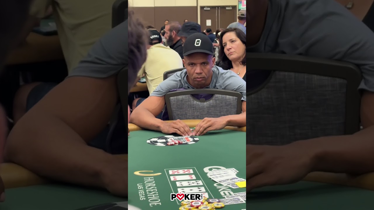 Is the Ivey stare-down the most intimidating move in poker ⁉️🤨  #poker #philivey #pokerplayer