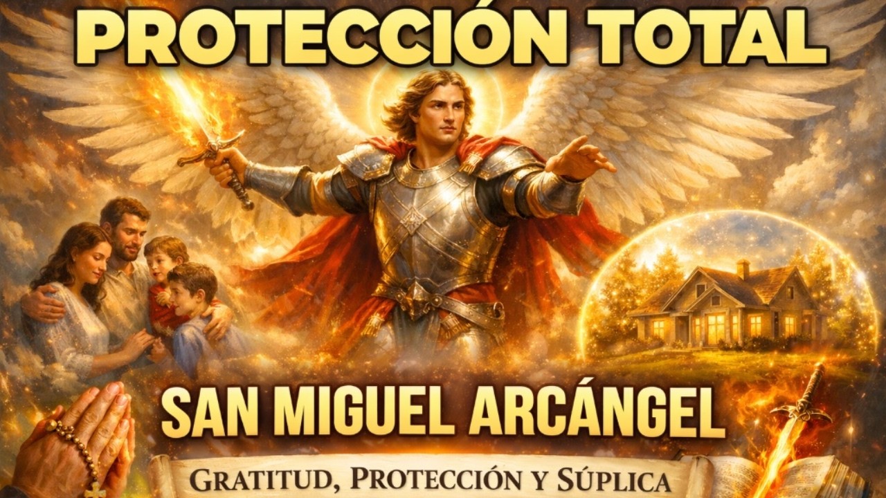 San Miguel Arcángel: La Oración más Profunda de Gratitud y Protección Total