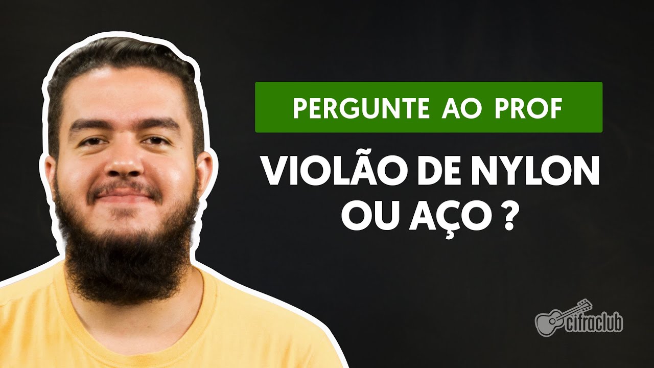 Qual diferença do violão com cordas de nylon e de aço? | Pergunte ao Professor
