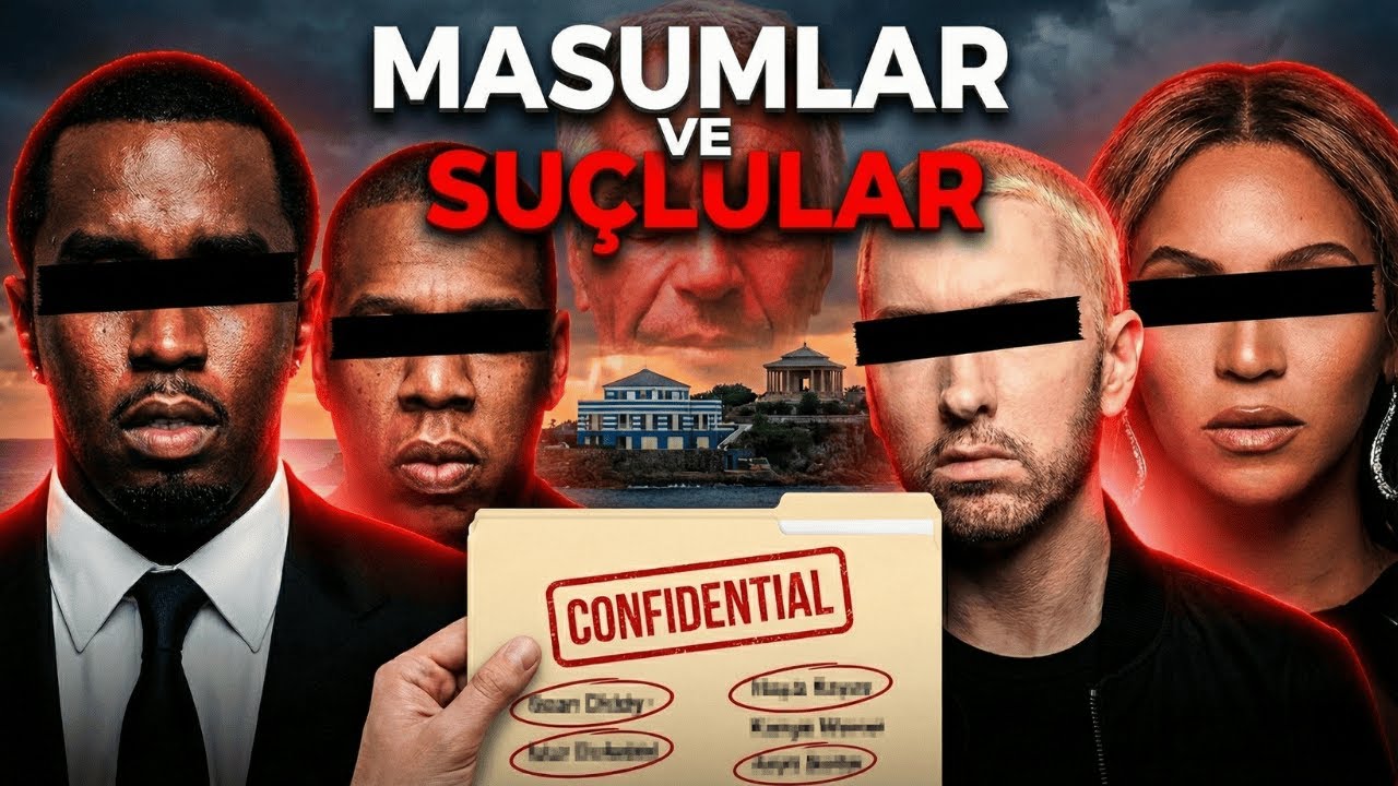 EPSTEIN LİSTESİNDE HANGİ RAPÇİLER VAR? (Diddy, Jay-Z, Kanye Gerçeği)