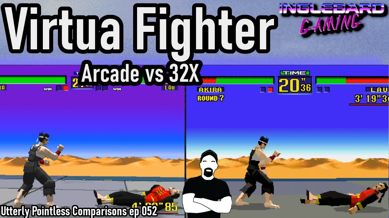 Virtua Fighter Arcade Vs 32X | Utterly Pointless Comparisons