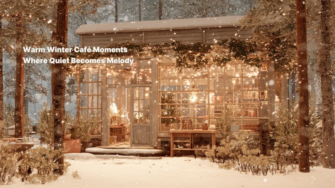 [café] ❄️ Warm Winter Café Moments (Part. 1) – 겨울밤에 조용히 스며드는 따뜻한 카페 선율 | 静かな冬の温もりメロディ