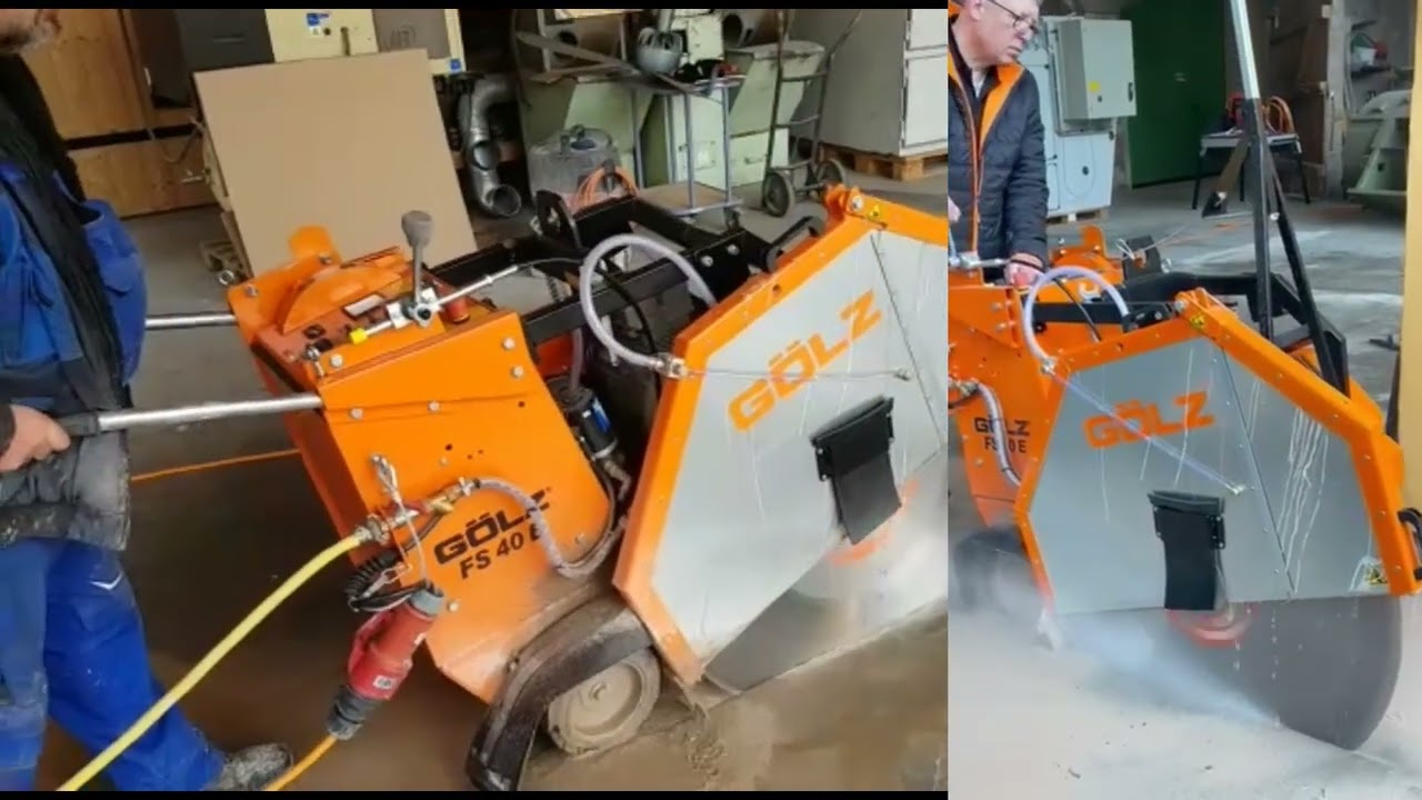 GÖLZ FS40E floor saw