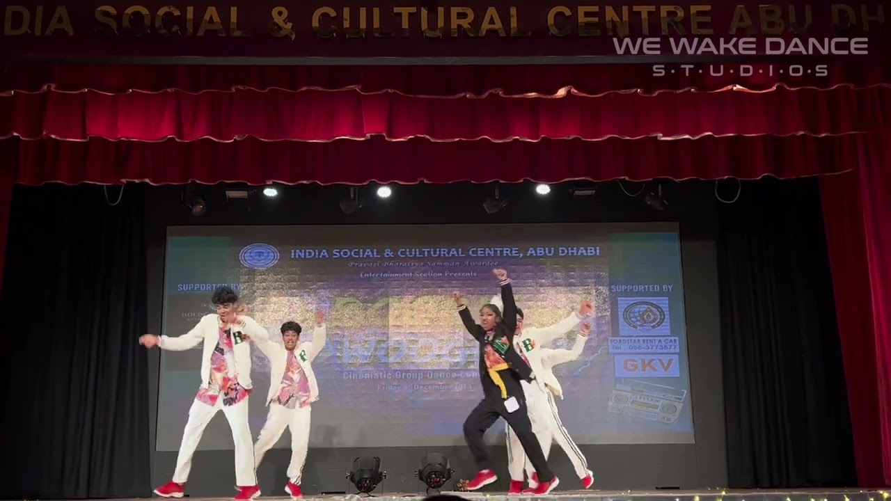 WWD Crew Above 15 Category Dance Performance for Boogie Woogie Competition at ISC Abu Dhabi, 2023