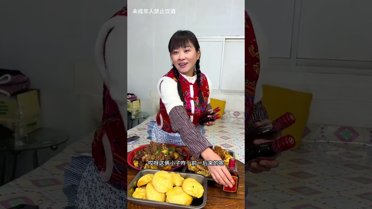 老弟不放心我，今天坐车来陪我了！给他做个大排骨吃……#新农人计划2025 #抖音新农人#美食#乡村守护人