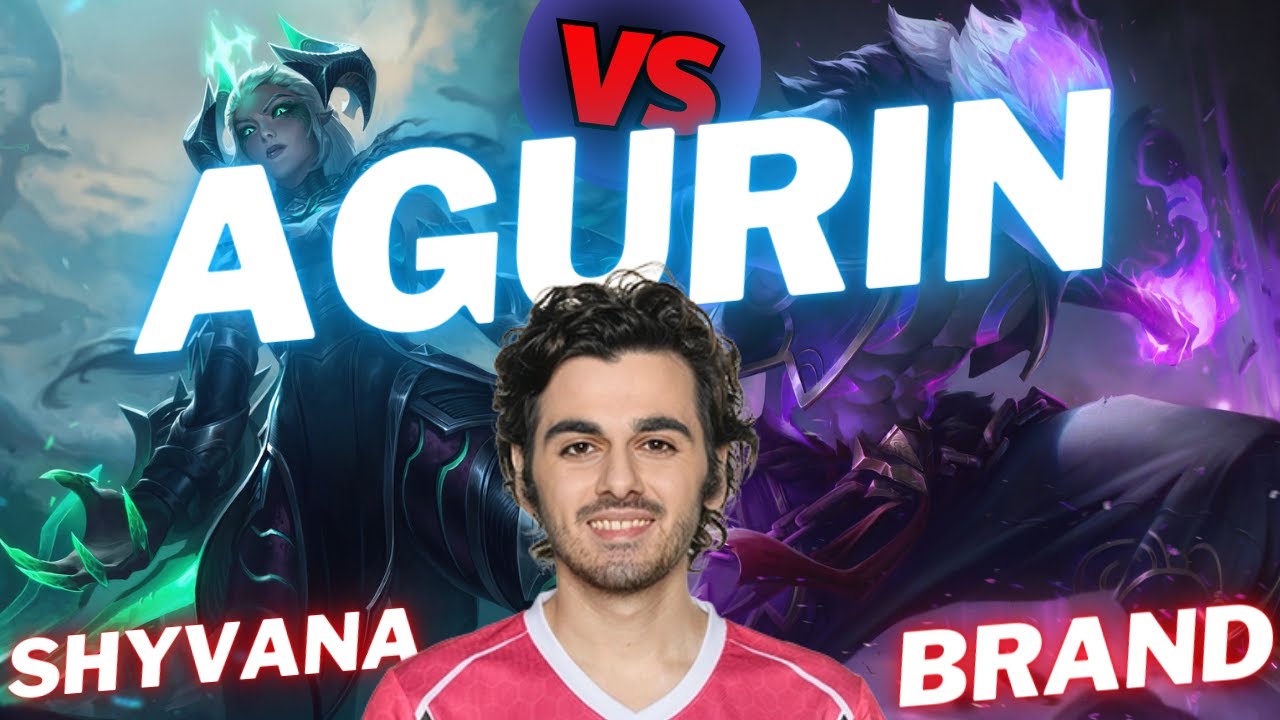 AGURIN | SHYVANA VS BRAND | JNG GAMEPLAY | Patch 14.13 / Season 14 | #LeagueofLegends