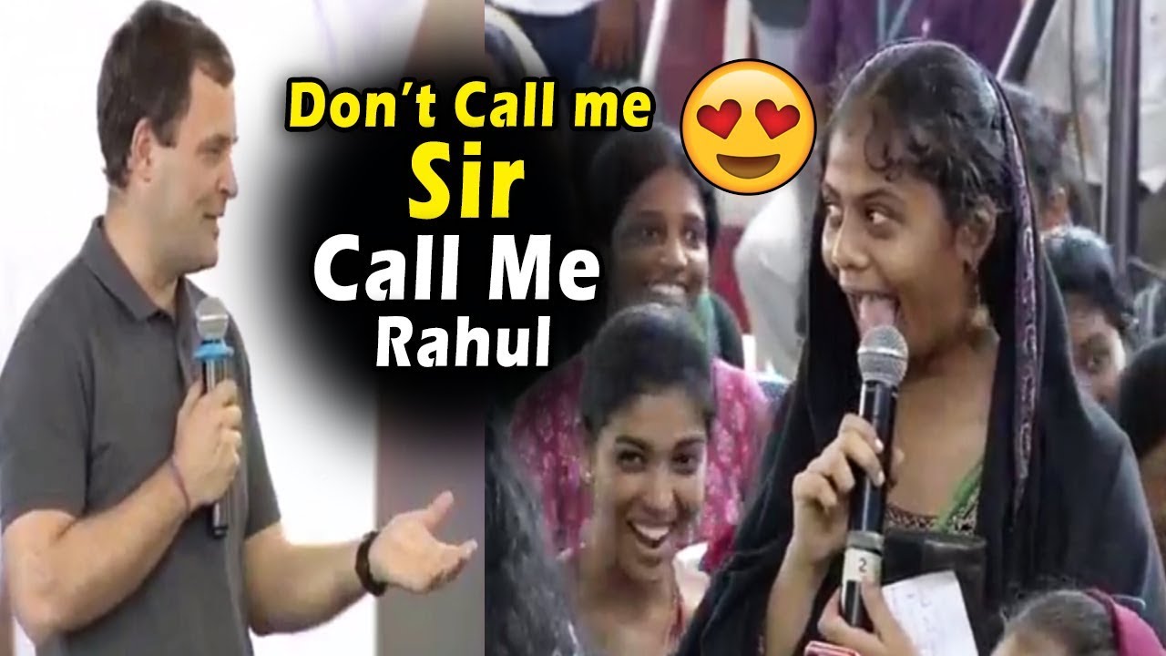 Rahul Gandhi Rocks - Rahul Gandhi Super Fun With Stella Maris College Girls @ Chennai | Bullet Raj