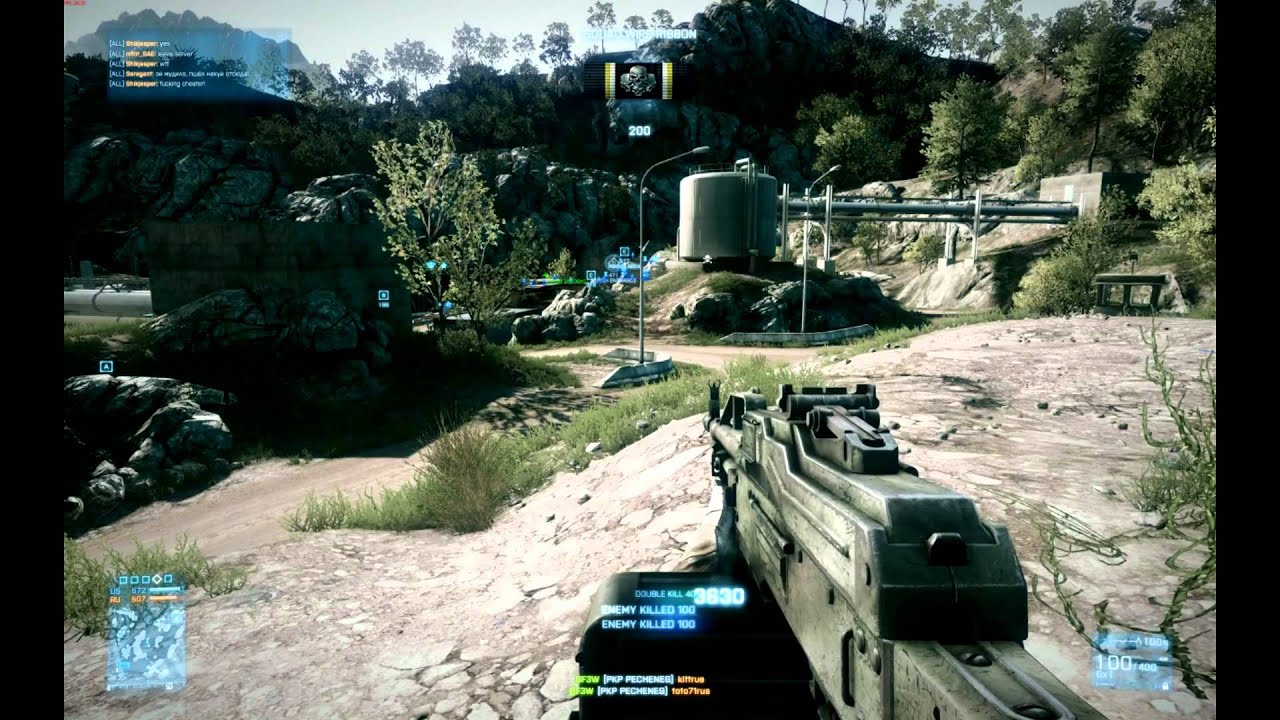 BF3 Rage Hack | Killing Everyone On BF3 In Seconds | Battlefield 3 Hacks | BF3H