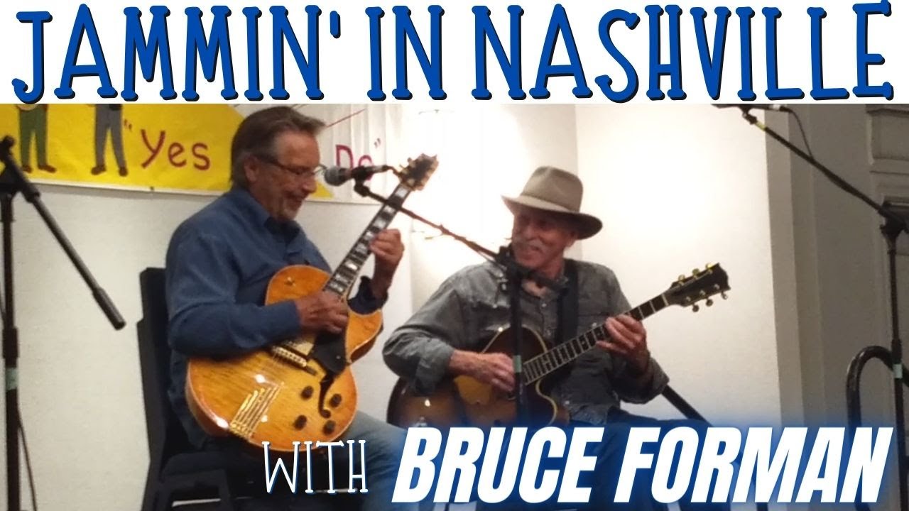 Jammin' With The Great Guitarist Bruce Forman at the #ChetAtkins Appreciation Society in #Nashville