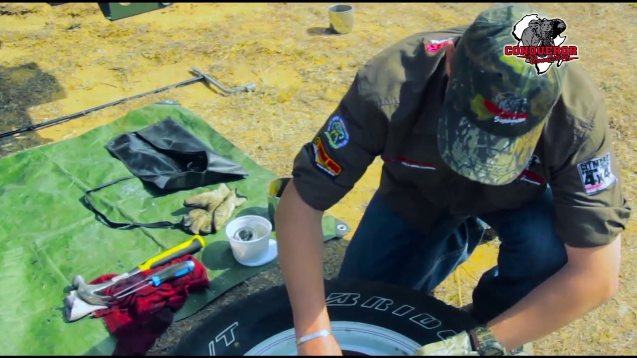 Replace the wheel bearing in the bush