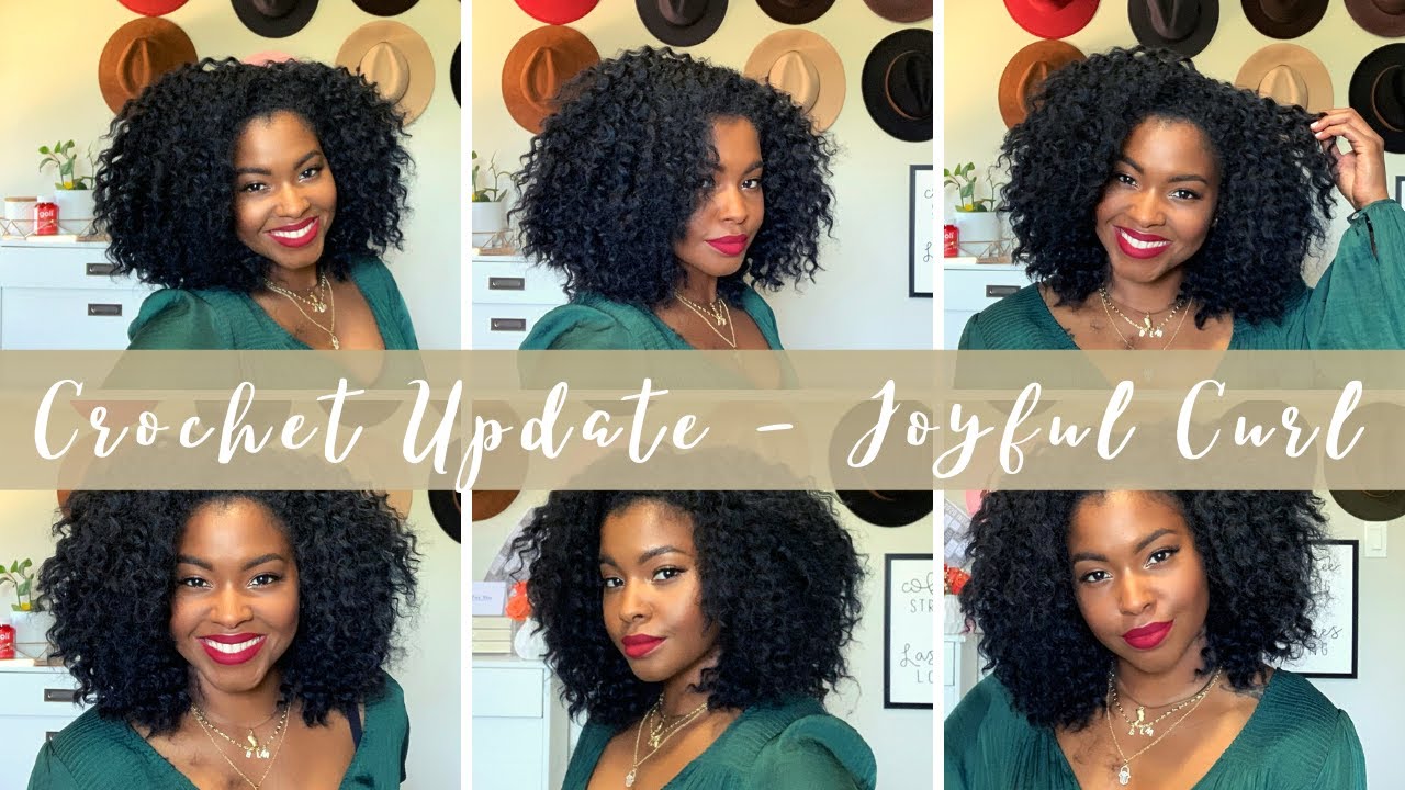Crochet Braid Update || Joyful Curl || Working Out + Moisturizing my Natural Hair || LivinFearless