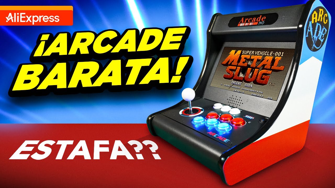 COMPRE una BARTOP ARCADE de MADERA en ALIEXPRESS  y recibí ESTO