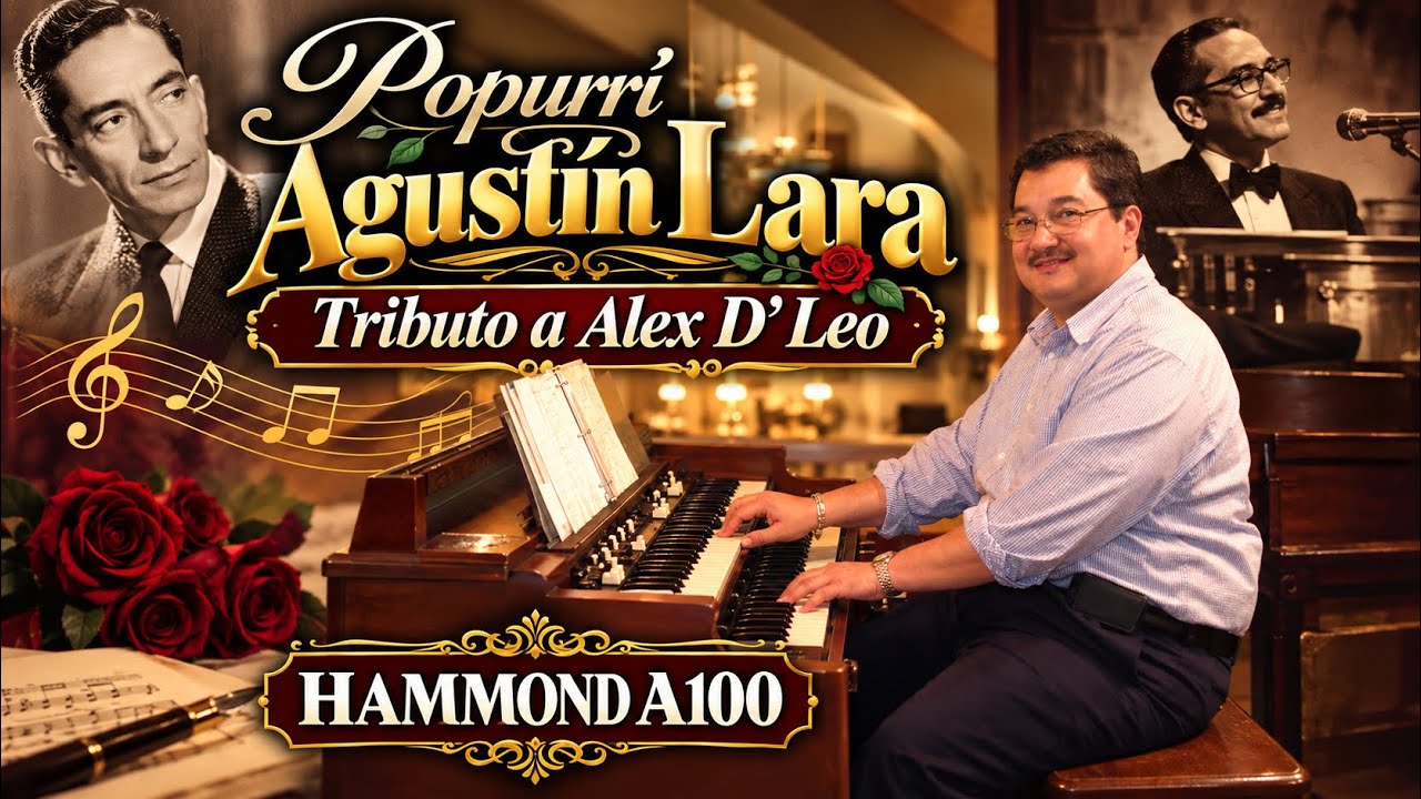 Agustin Lara Medley at the style of Alex de Leo - Nestor Astorga - Hammond A100