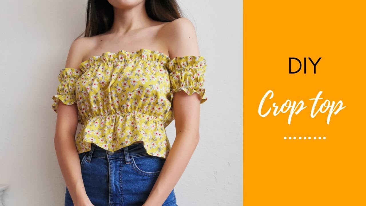 DIY Ruched Croptop