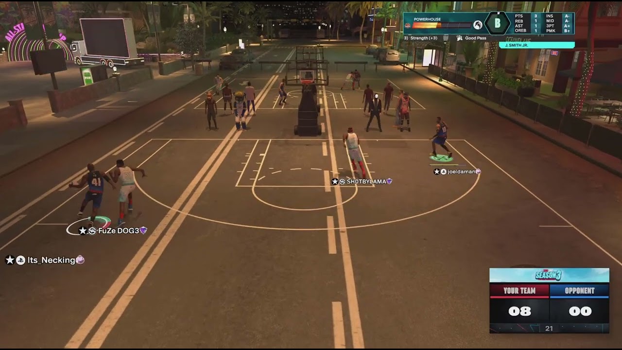 We Went To The MyTeam Park Looking For Comp & We Played The Park MVP With Dark Matter Lebron James 🥶