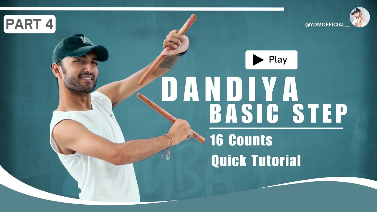 Dandiya Steps Tutorial Part 4 | Garba & Dandiya Moves