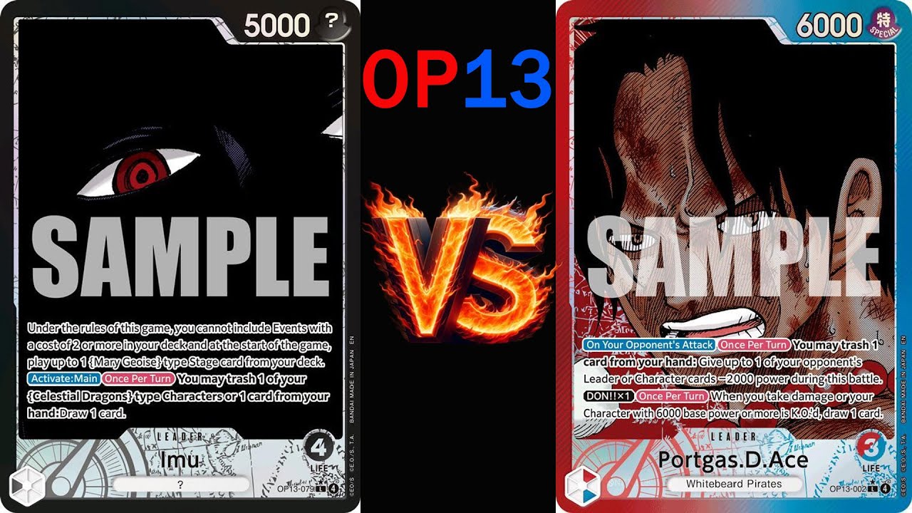 OP13 Locals Imu vs Ace Round 1 12/1/25