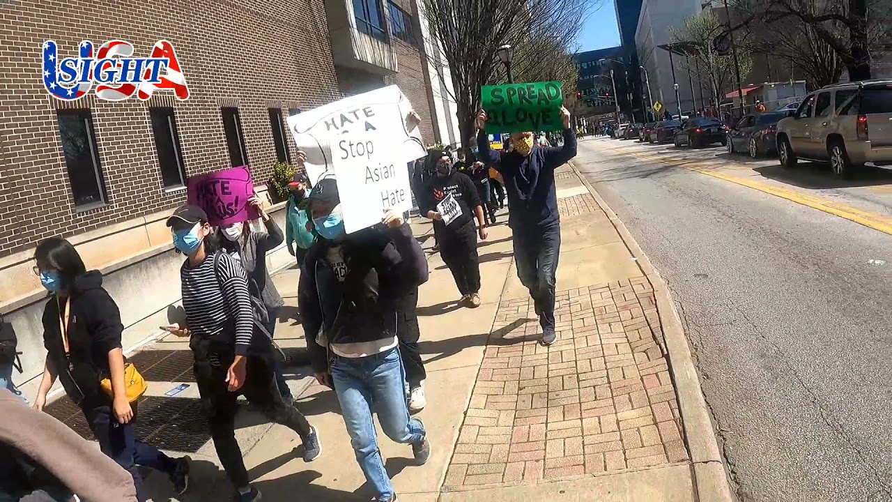 Georgia Atlanta News:Anti-racism march