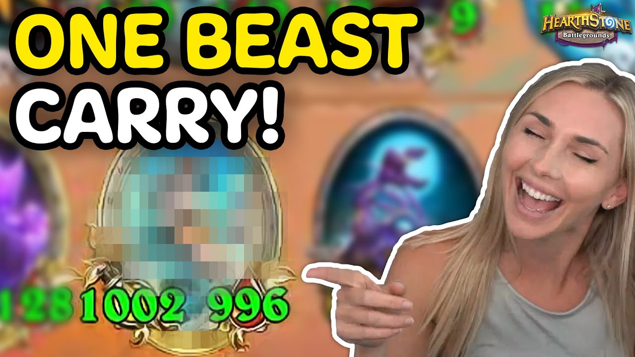 Slysssa Turns This Beast into a CARRYMASTER - Hearthstone Battlegrounds