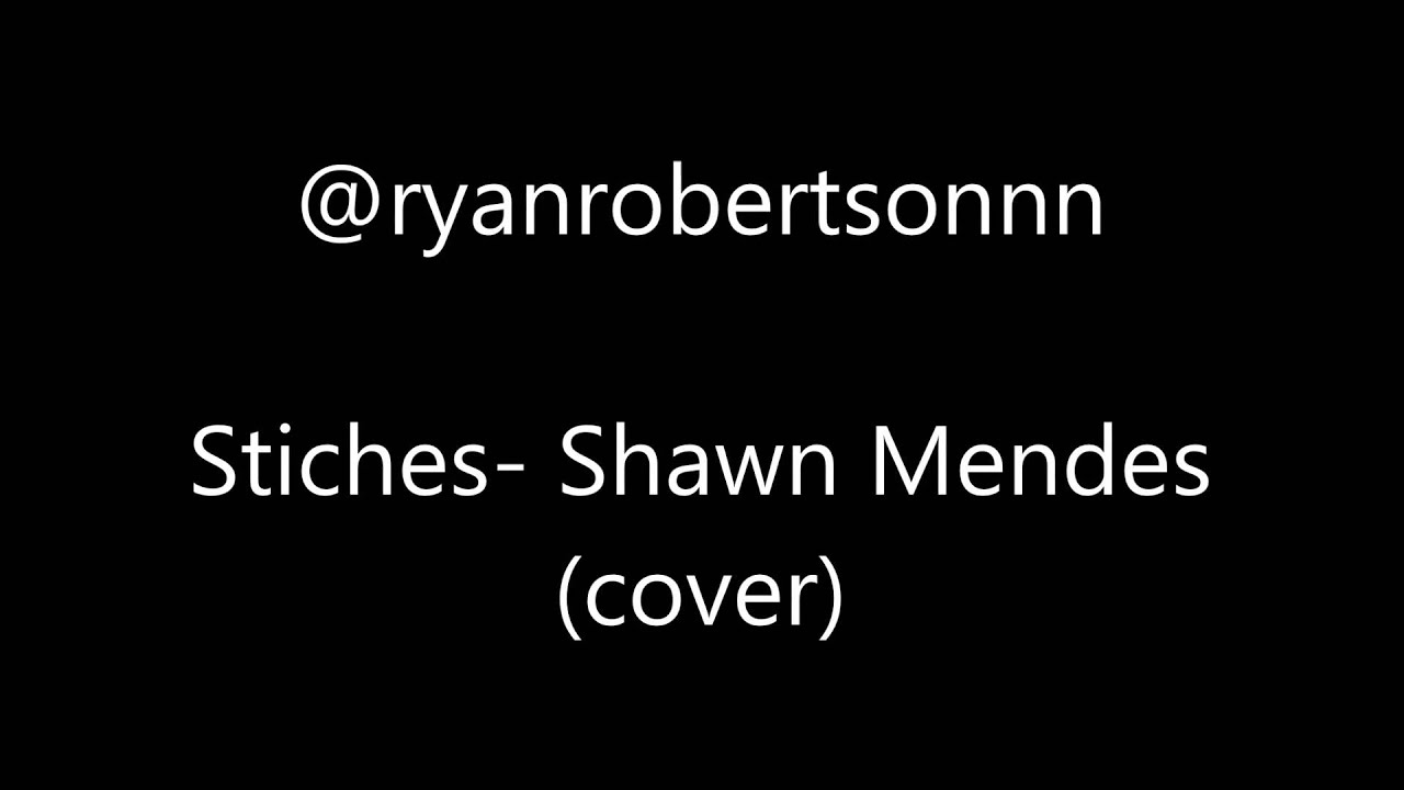 Ryan Robertson [cover] - Stitches
