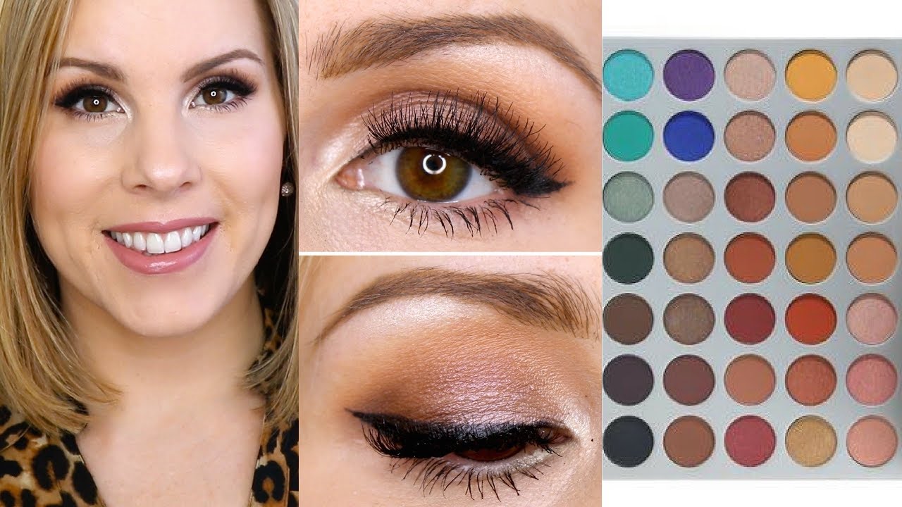 Morphe X Jaclyn Hill Palette Makeup Tutorial | Natural Eyes Tutorial #1