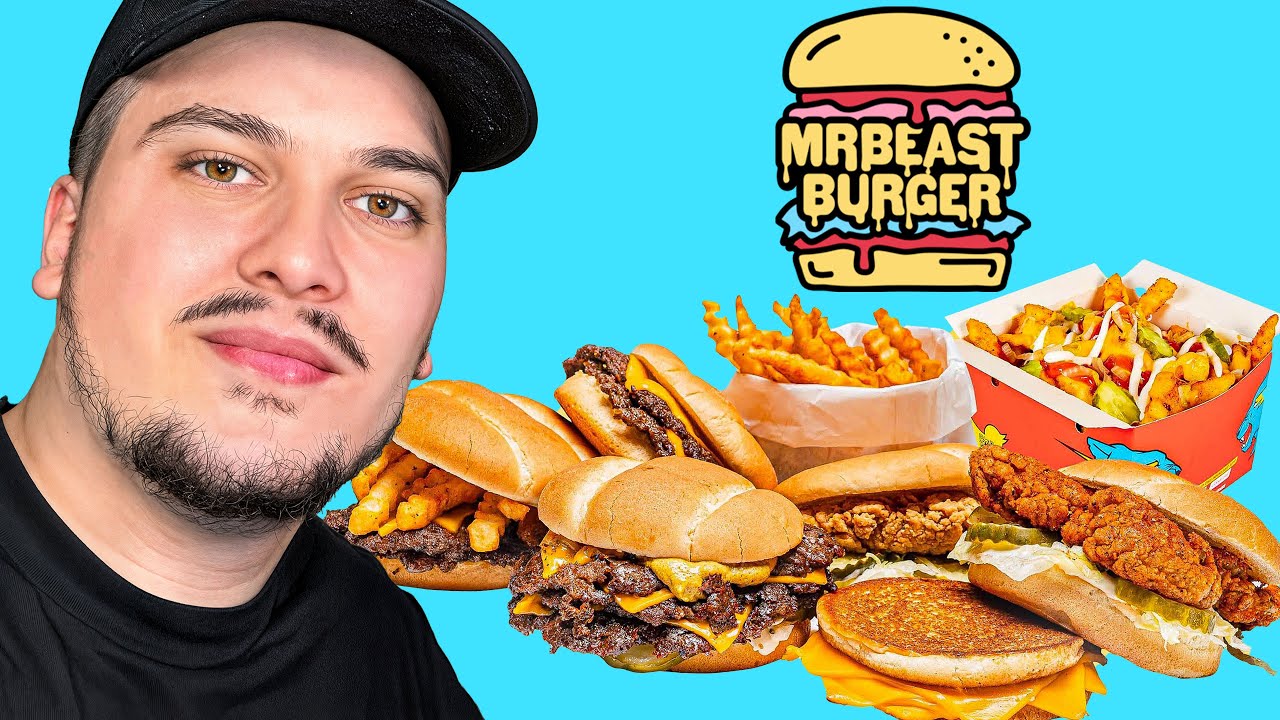 I PROVOVA HAMBURGERAT E MR BEAST