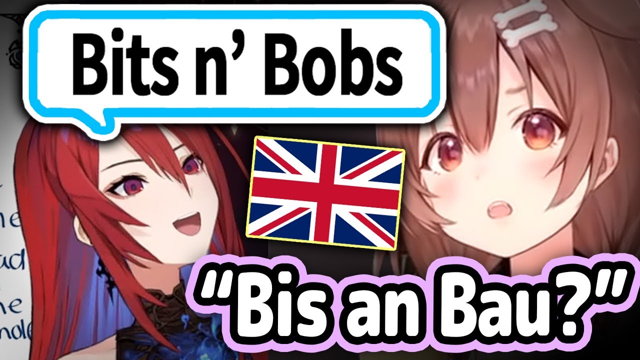 Korone Tries Copying Elizabeth's British English【Hololive】
