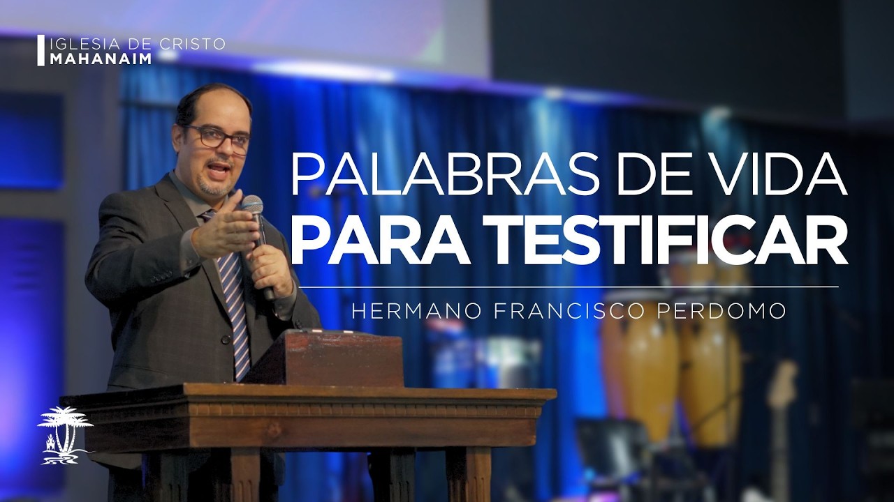 Palabras de vida para testificar | Hebreos 4:12 | Hermano Francisco Perdomo | 13-febrero-2026