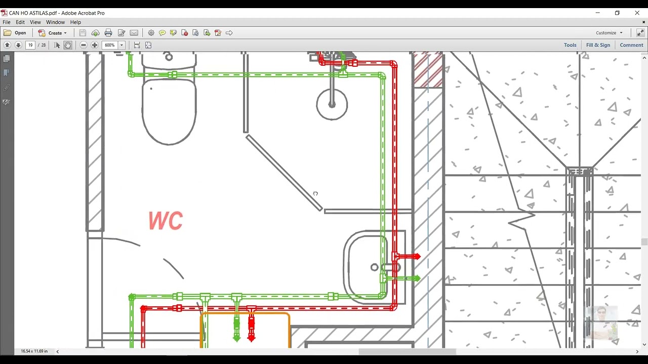 (Revit) Bài 17 - Model hệ thống cấp nước (P3) - Khóa học Revit CTN