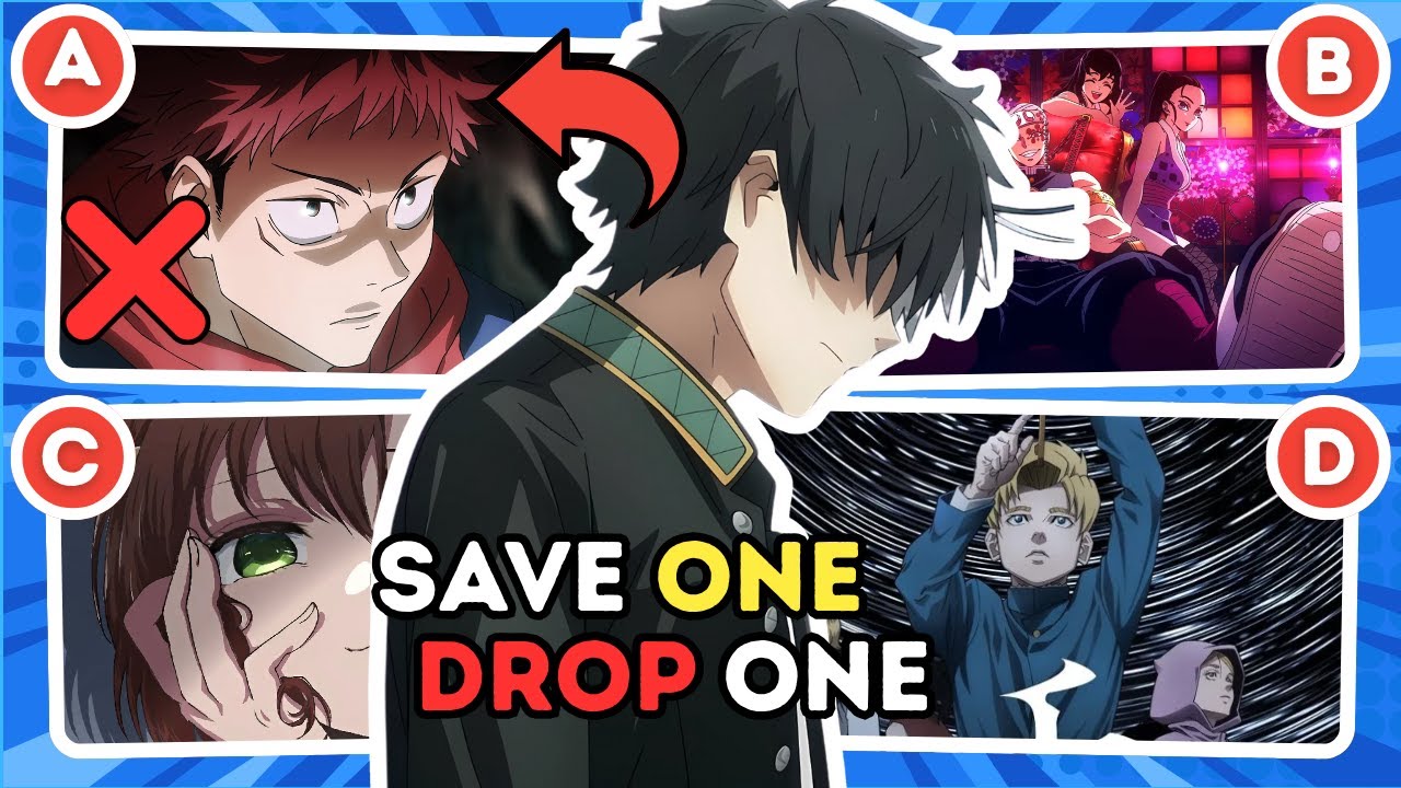 🔥YOU CAN'T CHOOSE! SAVE ONE, DROP ONE – BEST ANIME OPENINGS EVER!