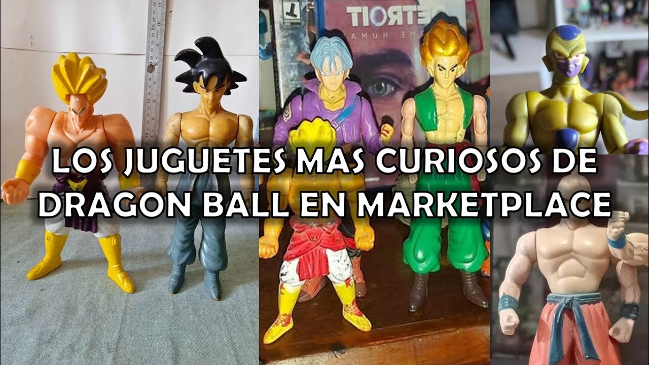 Los juguetes más curiosos de Dragón Ball en Marketplace