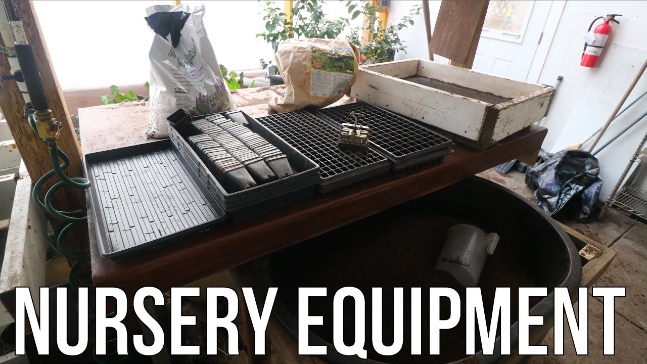 Essential Nursery Equipment For A Greenhouse With Curtis Stone