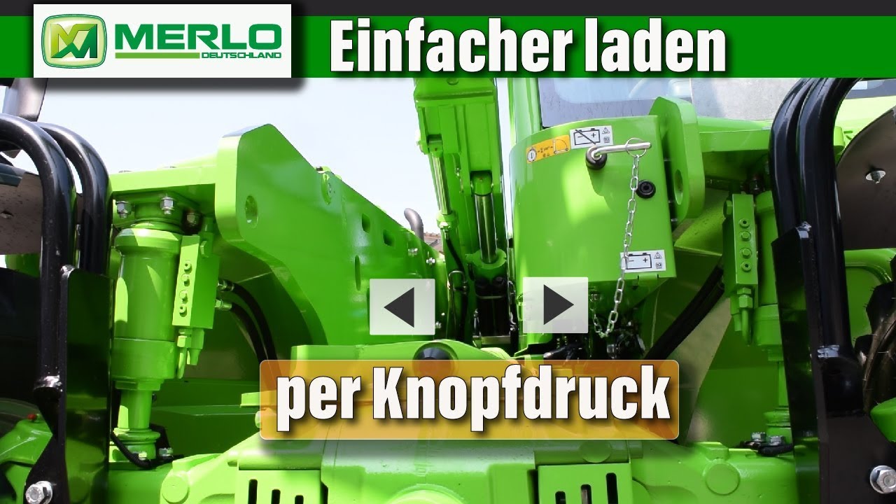 Niveauausgleich & Seitenverschub (Merlo Teleskoplader)