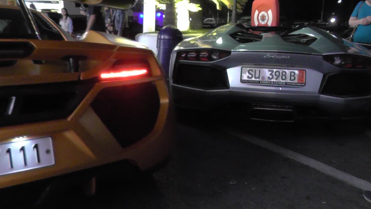 Puerto Banus, Marbella Supercars August 2014 | incl Arab FAB Design 12C | X4 Aventador