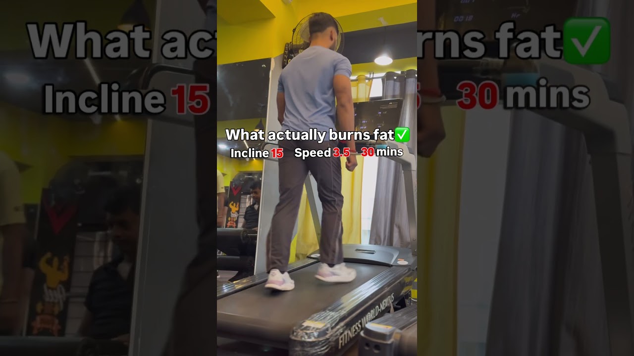 Treadmill Incline Burner: incline 15,speed 3.5,30mins #treadmill #running #wallking #cardio#fatburn
