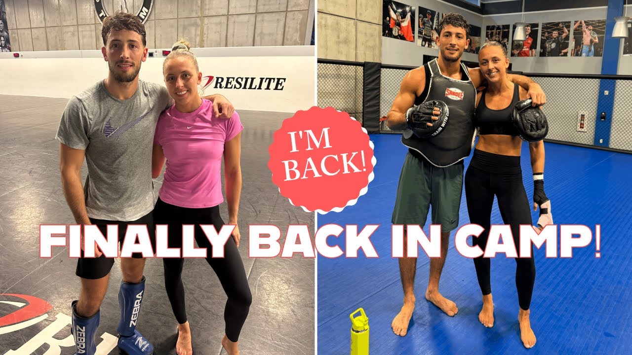 I'M BACK! & 3 WEEKS OUT FROM MY FIGHT! Spend the week with Dakota Ditcheva in camp!