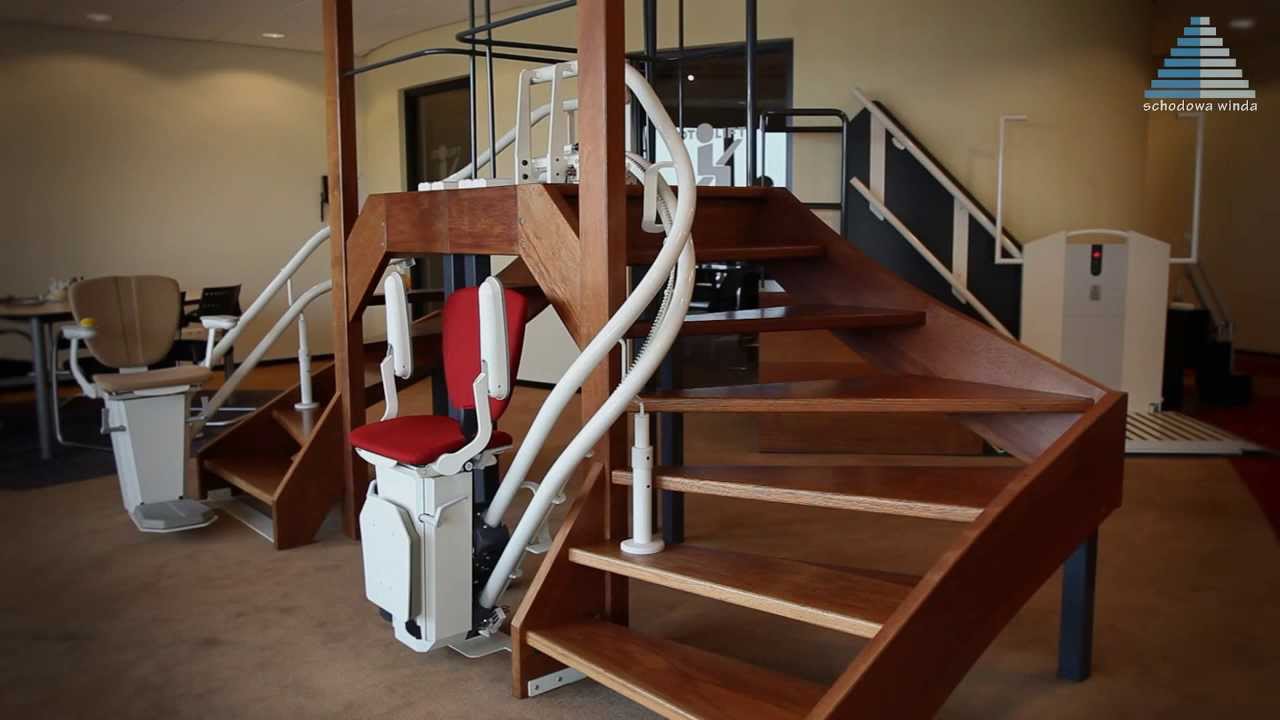 Winda Schodowa Otolift na torze krzywoliniowym