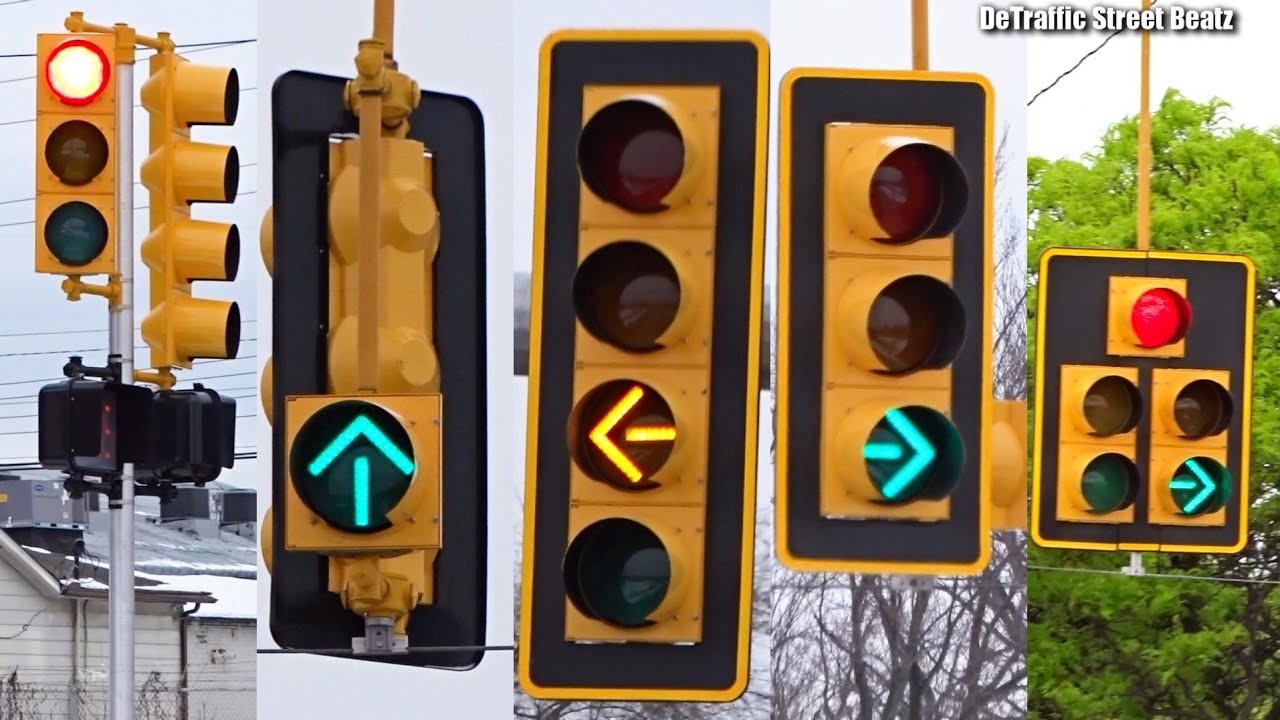 Detroit Traffic Lights Before & After Upgrades 8