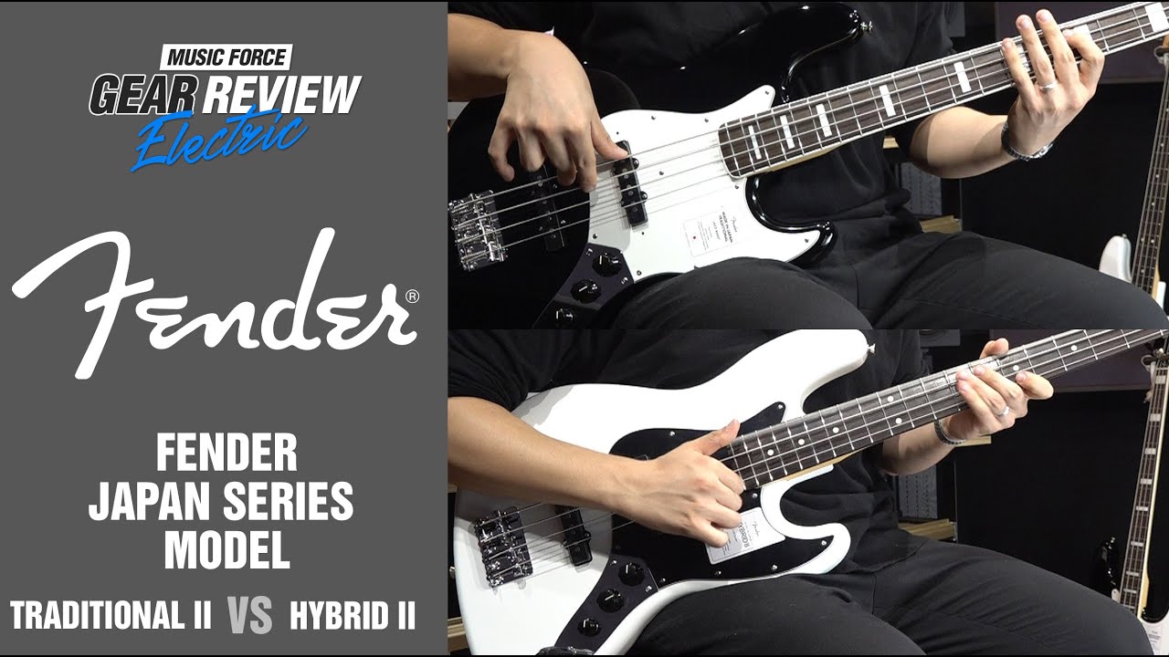 Fender Japan Series Traditional II VS Hybrid II Review (No Talking)