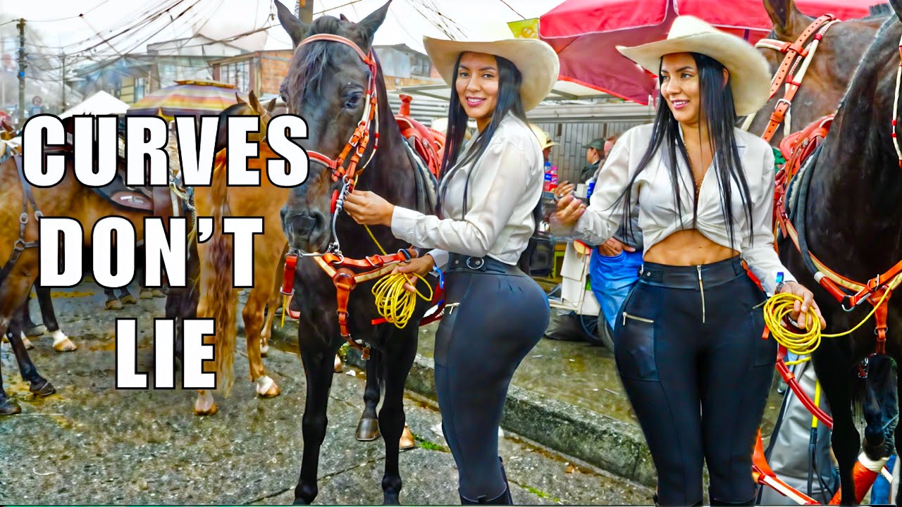 HIGHLY RECOMMENDED The best video you will see today | #beautifulcolombianwomen #stunning #rodeo